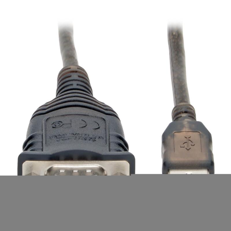 Tripp Lite U209-30N-IND Cable Adaptador USB a RS485 / RS422 FTDI Serial con Retención de COM (USB-A