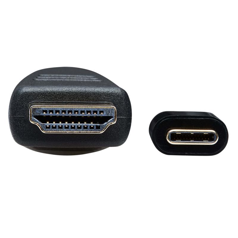 Tripp Lite U444-006-H4K6BM Cable Adaptador USB-C a HDMI (M/M) - 3.1, Gen 1, Thunderbolt 3, 4K @60 Hz