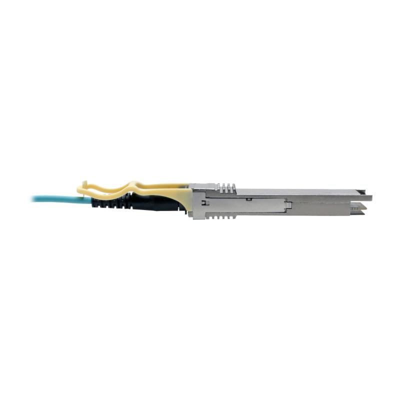 Tripp Lite N28H-03M-AQ Cable Óptico Activo QSFP28 a QSFP28 - 100GbE, AOC, M/M, Aguamarina, 3M [9.84