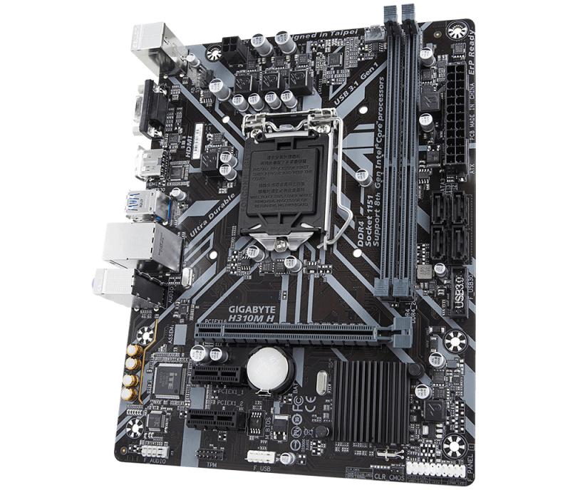 Gigabyte H310M H placa base Intel® H310 LGA 1151 (Zócalo H4) Micro ATX
