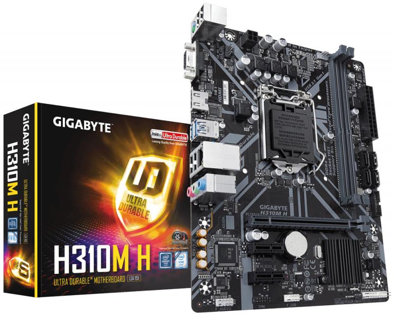 Gigabyte H310M H placa base Intel® H310 LGA 1151 (Zócalo H4) Micro ATX