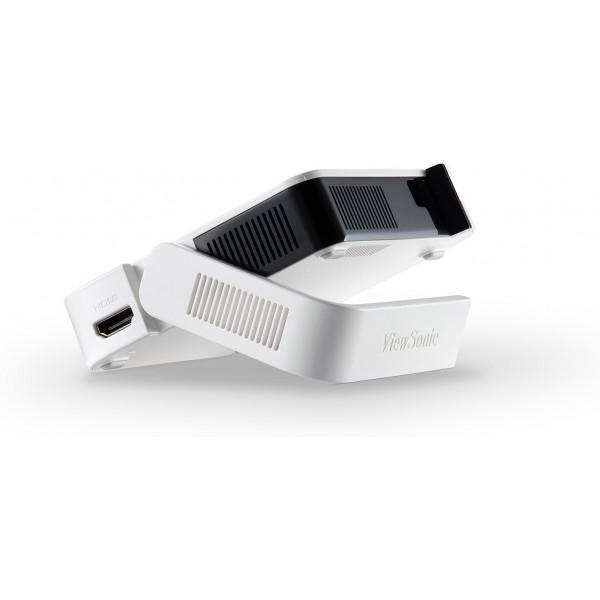 Viewsonic M1 mini video proyector Proyector portátil 120 lúmenes ANSI LED WVGA (854x480) Blanco