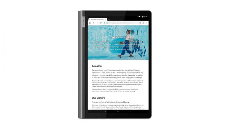 Lenovo Yoga Smart Tab 64 GB 25.6 cm (10.1") Qualcomm Snapdragon 4 GB Wi-Fi 5 (802.11ac) Gris