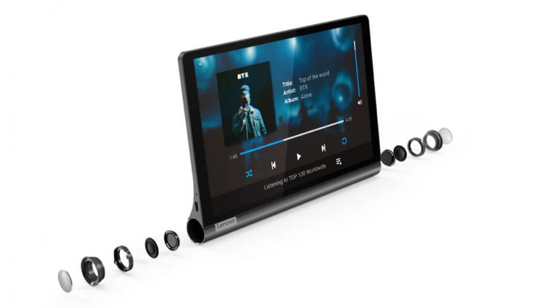 Lenovo Yoga Smart Tab 64 GB 25.6 cm (10.1") Qualcomm Snapdragon 4 GB Wi-Fi 5 (802.11ac) Gris