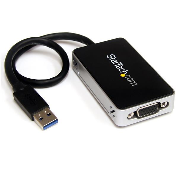 StarTech.com Cable Adaptador de Vídeo VGA USB 3.0 - Conversor Tarjeta Gráfica Externa - 2048x1152