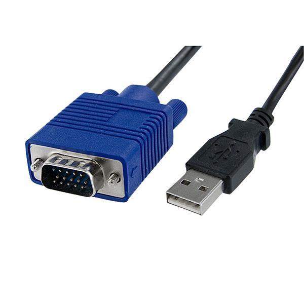 StarTech.com Consola Portátil KVM para Laptop - Adaptador Crash Cart para Convertir una Laptop en C