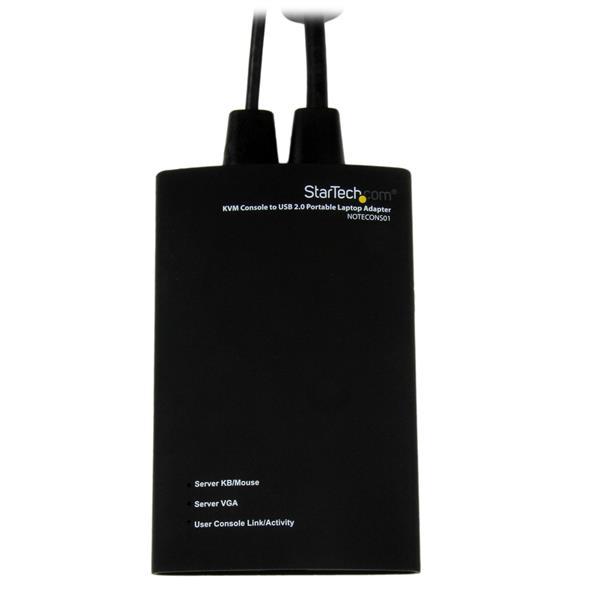 StarTech.com Consola Portátil KVM para Laptop - Adaptador Crash Cart para Convertir una Laptop en C