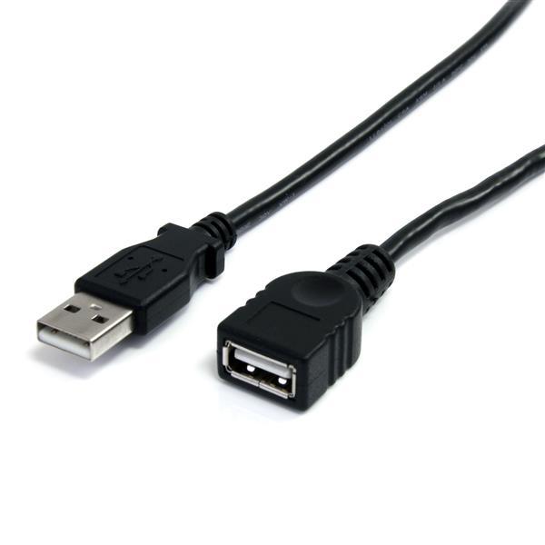 StarTech.com Cable de 1.8m de Extensión Alargador USB 2.0 - Macho a Hembra USB A - Extensor