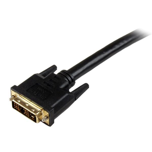 StarTech.com Cable Adaptador Video HDMI a DVI-D de 15.2m Macho a Macho - Convertidor - Negro