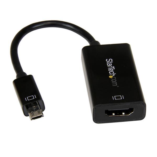 StarTech.com Cable Adaptador Convertidor MHL - Micro USB a HDMI para Samsung Galaxy - Audio y Video