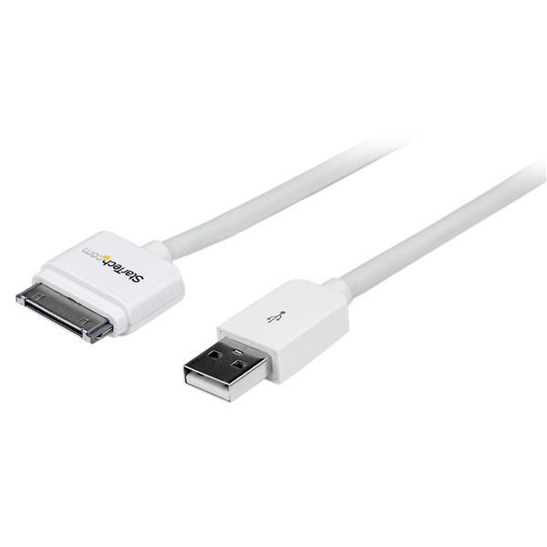 StarTech.com Cable Cargador de 3m Conector Dock Connector de 30 Pines de Apple a USB 2.0 iPod, iPhon
