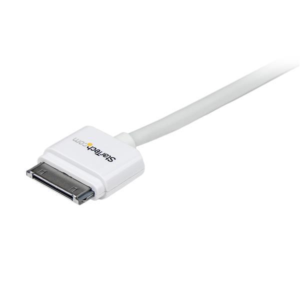 StarTech.com Cable Cargador de 3m Conector Dock Connector de 30 Pines de Apple a USB 2.0 iPod, iPhon