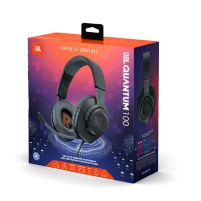 Audifonos  JBL QUANTUM 100 BLKAM - Alámbrico