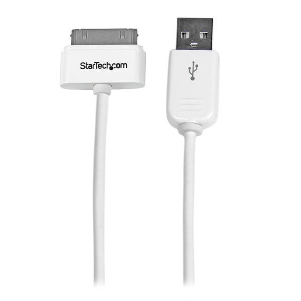 StarTech.com Cable Cargador 30cm Conector Dock Connector 30 Pines de Apple a USB 2.0 iPod, iPhone y 