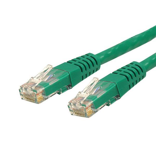 StarTech.com Cable de Red 10.6m Categoría Cat6 UTP RJ45 Gigabit Ethernet ETL - Patch Moldeado - Ver