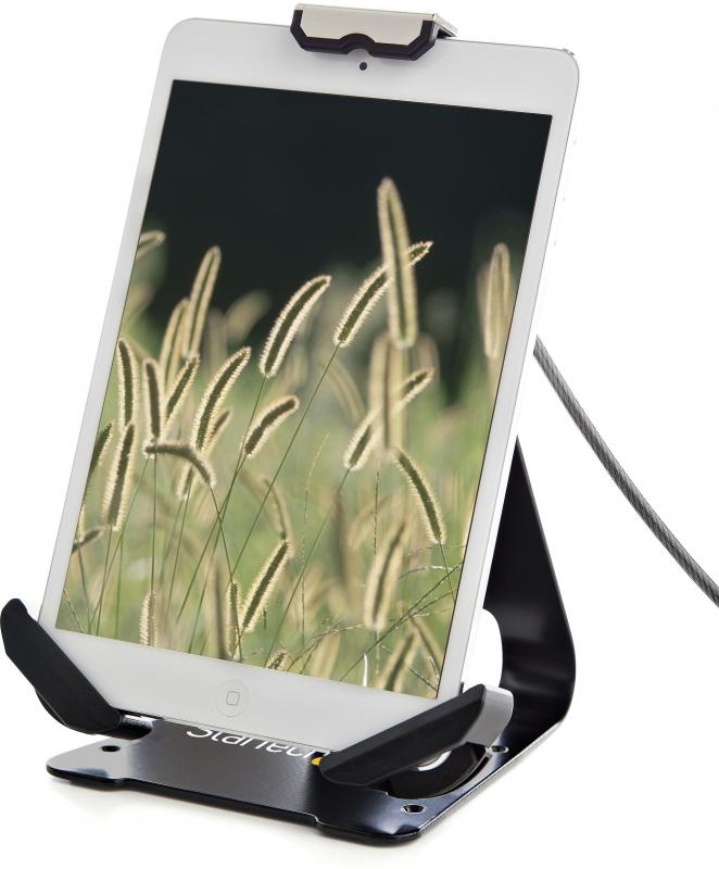 StarTech.com Soporte de Seguridad para Tablet - Base Antirrobo con Cable y Seguro K-Slot para Tablet