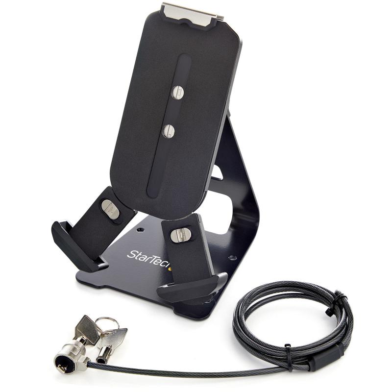 StarTech.com Soporte de Seguridad para Tablet - Base Antirrobo con Cable y Seguro K-Slot para Tablet