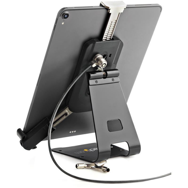 StarTech.com Soporte de Seguridad para Tablet - Base Antirrobo con Cable y Seguro K-Slot para Tablet