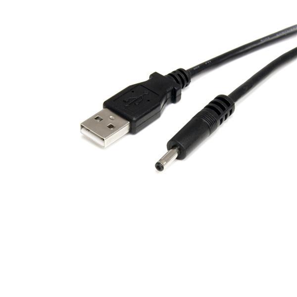 StarTech.com Cable Adaptador de Alimentación de 90cm USB a Conector Coaxial Tipo H 5V DC - Macho a 