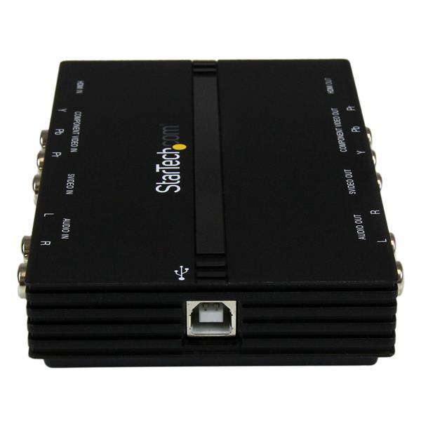 StarTech.com Adaptador Capturadora de Video y Audio HD USB de Juegos PS3 PC PVR - Componentes HDMI -