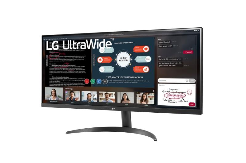 LG 34WP500-B monitor de computadora 86.4 cm (34") 2560 x 1080 Pixeles UltraWide Full HD LED Negro