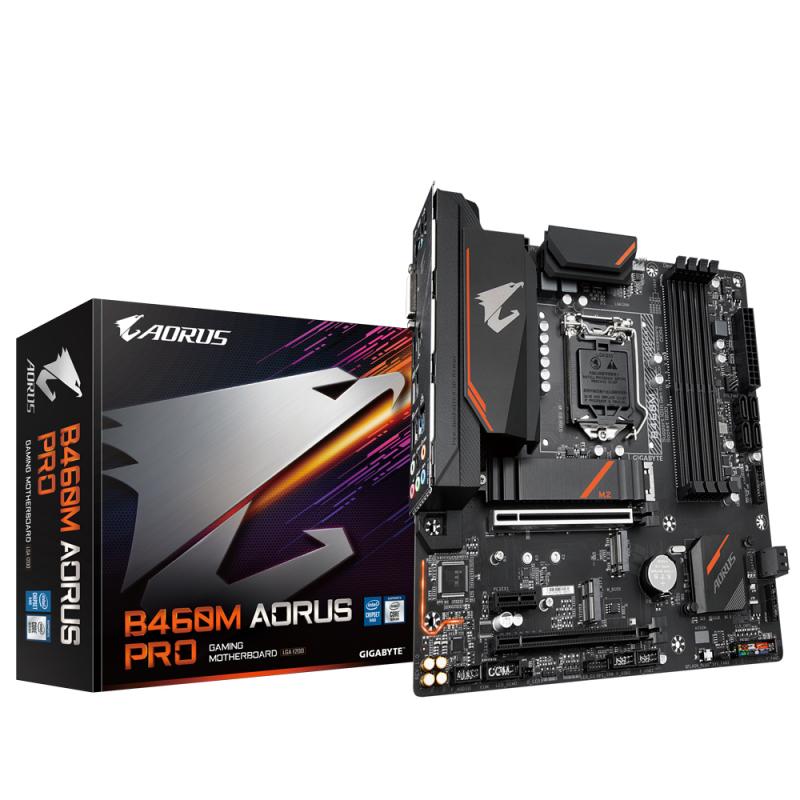 Gigabyte B460M AORUS PRO placa base Intel B460 Express LGA 1200 Micro ATX