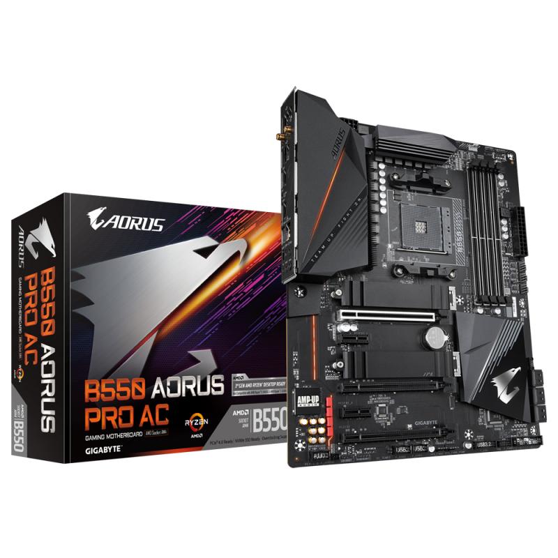 Gigabyte B550 AORUS Pro AC Enchufe AM4 ATX
