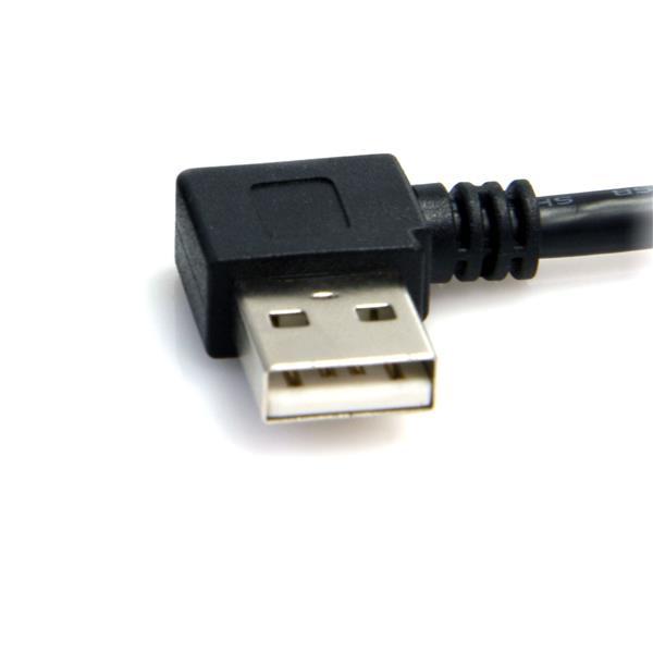 StarTech.com Cable USB 91cm para Impresora Acodado en Ángulo - 1x USB A Macho - 1x USB B Macho - Ad