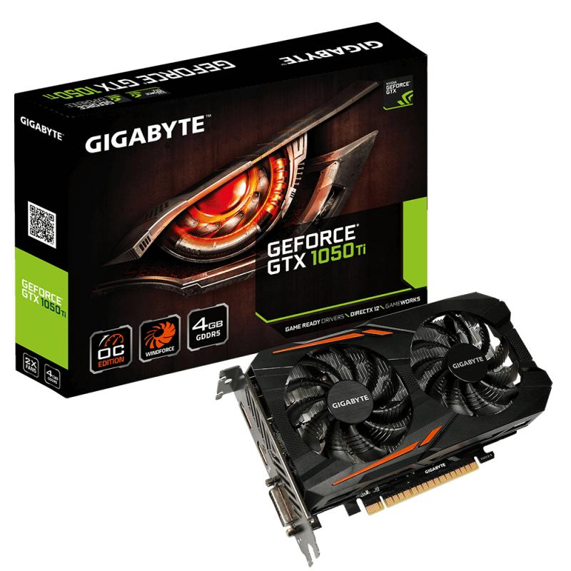 Gigabyte GeForce GTX 1050 Ti 4GB