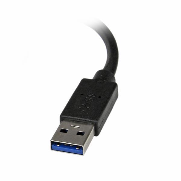 StarTech.com Adaptador de Video Convertidor USB 3.0 a VGA - Cable Compacto - 1920x1200 / 1080p