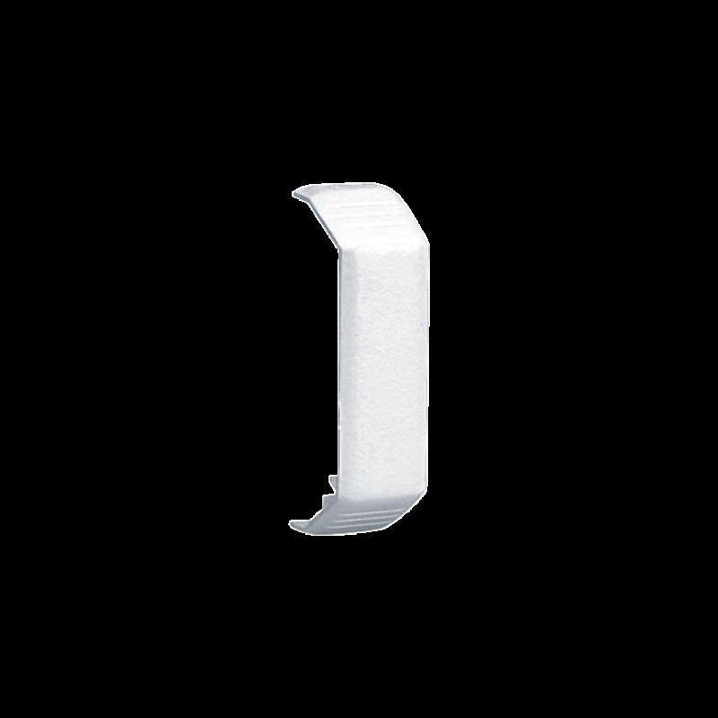 Unión recta de tapa, para uso con canaleta T45, Material PVC Rígido, Color Blanco Mate T45CCIW-X