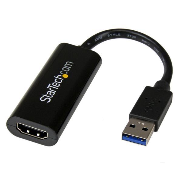 StarTech.com Adaptador de Video USB 3.0 a HDMI - Cable Convertidor Compacto