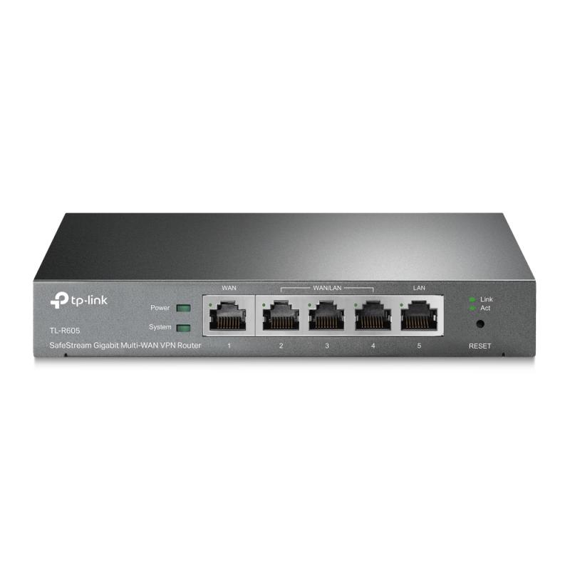 TP-LINK TL-R605 enrutador 10 Gigabit Ethernet, 100 Gigabit Ethernet Negro