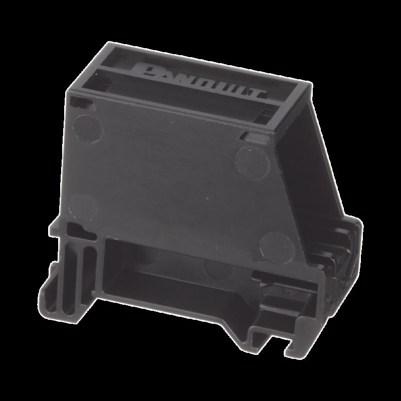 Adaptador de 1 Puerto, Para Conectores Tipo Mini-Com, Montaje en Riel Din Estándar de 35mm, Color N