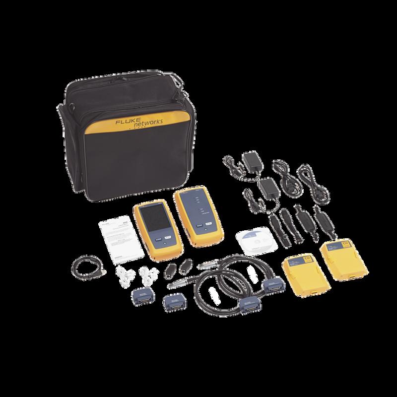 Certificador DSX-5000 para Cable de Cobre Cat5e, Cat6 y Cat6A, Precisión de Nivel V (1 GHz), Con Wi