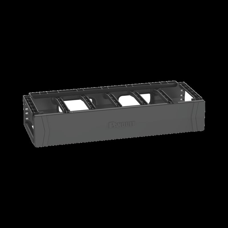 Organizador de Cables Horizontal PatchRunner™, Sencillo (Solo Frontal), Para Rack de 19in, 2UR PR2
