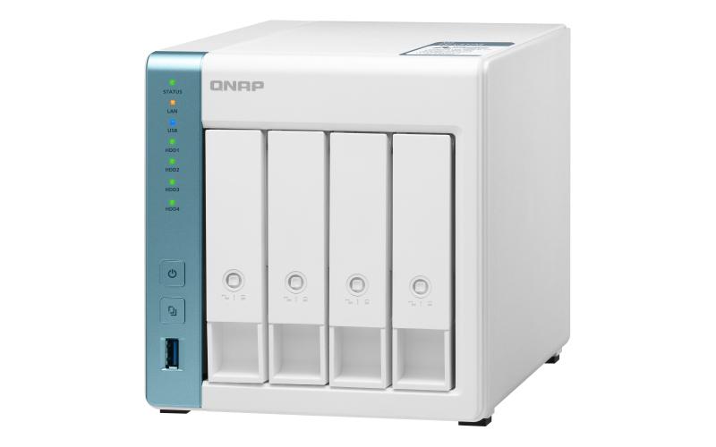QNAP TS-431P3 NAS Tower Ethernet Turquesa, Blanco Alpine AL-314