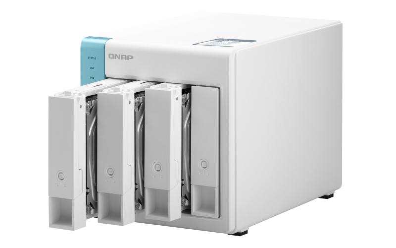 QNAP TS-431P3 NAS Tower Ethernet Turquesa, Blanco Alpine AL-314