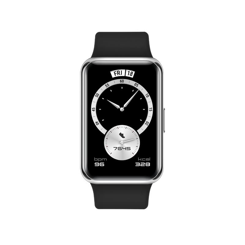 Huawei WATCH Fit Elegant 4.17 cm (1.64") 30 mm AMOLED Plata GPS (satélite)