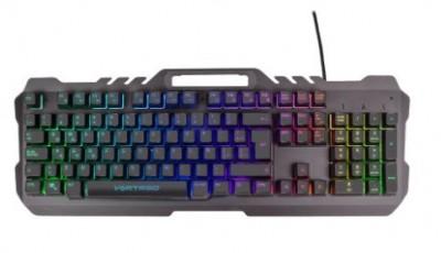Teclado Gaming VORTRED V-930426 - USB, Español, Negro, RGB