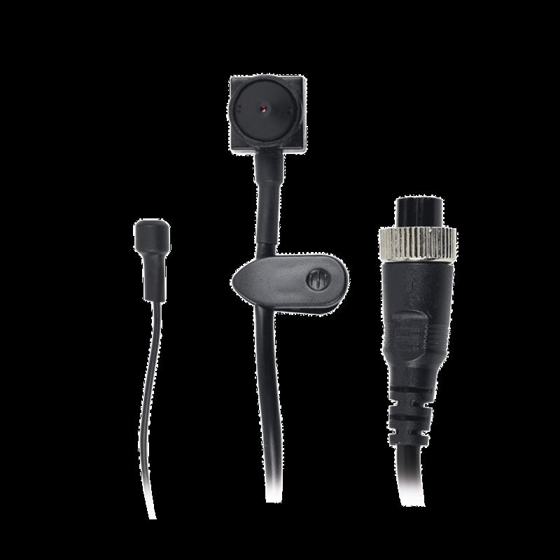 Cámara pinhole AHD de 2MP para videovigilancia móvil. Solución para interior con micrófono XMRPI
