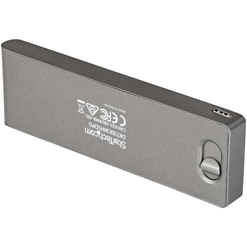 StarTech.com Adaptador Multipuertos USB C para MacBook Pro/Air - USB Tipo C a HDMI 4K, Power Deliver