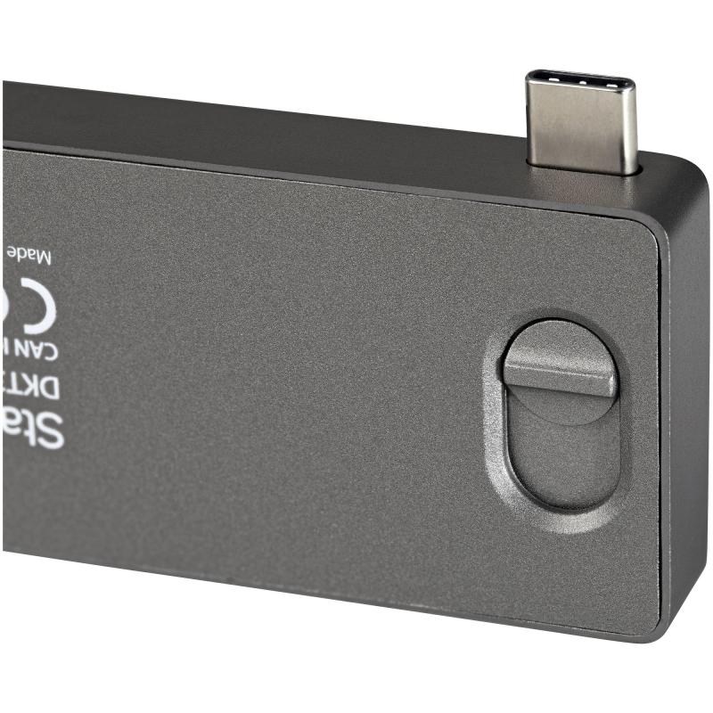 StarTech.com Adaptador Multipuertos USB C para MacBook Pro/Air - USB Tipo C a HDMI 4K, Power Deliver