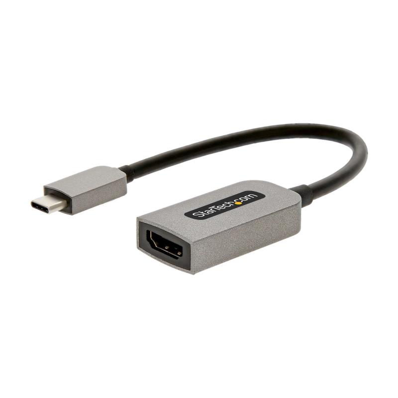 StarTech.com Adaptador USB C a HDMI de Video 4K 60Hz - HDR10 - Conversor Tipo Llave USB Tipo C a HDM