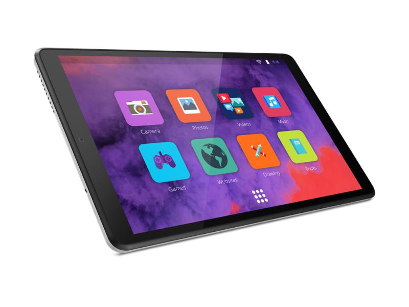 Lenovo Tab M8 16 GB 20.3 cm (8") Mediatek 2 GB Wi-Fi 5 (802.11ac) Android 9.0 Gris, Platino