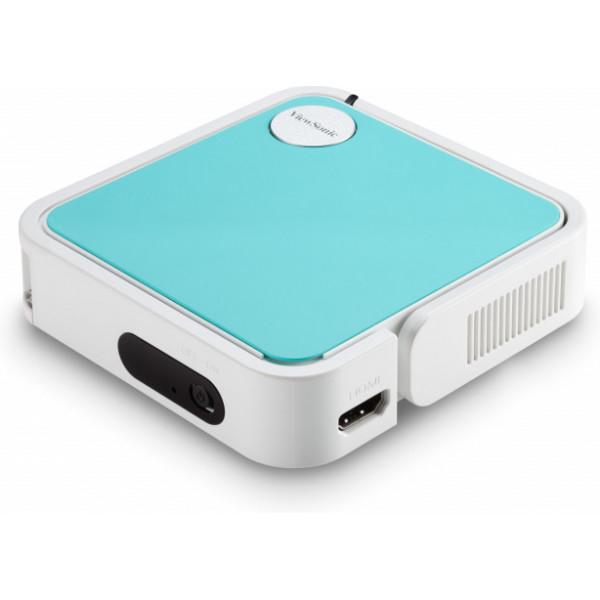 Viewsonic M1 mini Plus video proyector Proyector portátil 120 lúmenes ANSI LED WVGA (854x480) Blan