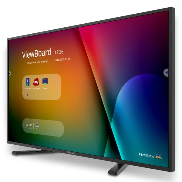 Viewsonic IFP4320 monitor de pantalla táctil 109.2 cm (43") 3840 x 2160 Pixeles Dual-touch Negro