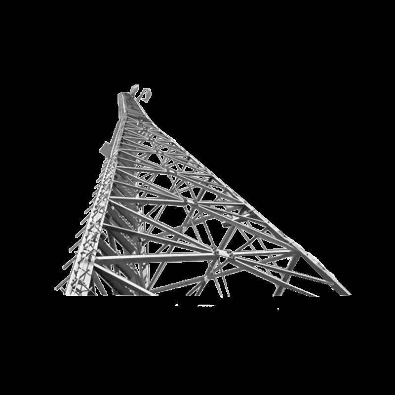 Torre Autosoportada SUPER TITAN S-810 de 30.48 metros (100 pies) con Anclaje. TRYST100S810