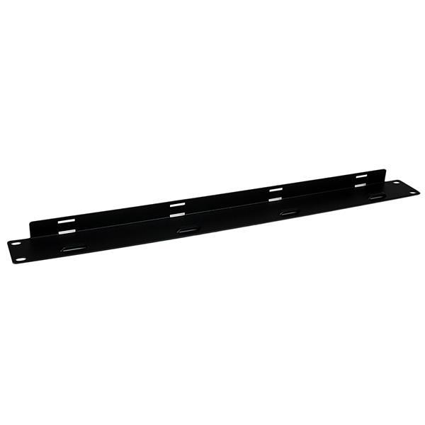 StarTech.com Organizador de Cableado Horizontal 1U para Racks con 4 Tiras de Velcro para Organizar C