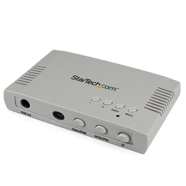 StarTech.com Adaptador Convertidor de Video VGA HD15 Video Compuesto S-Video Composite - PC a TV